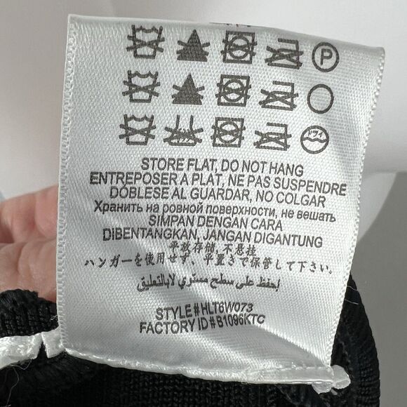 Herve Leger Size S Bandage Dress CARMEN” Black Off the Shoulder Knee Length - Picture 9 of 10